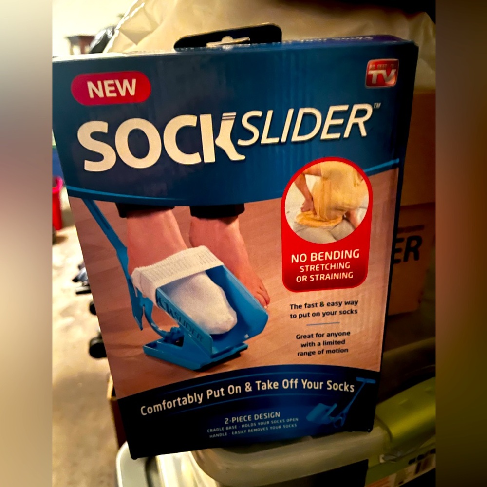 Blue Sock Aid